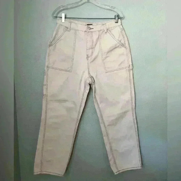 Simple Society Beige Cream Jeans 11/30 - Picture 1 of 10